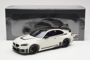BMW M2 G87 M Performance ホワイト GT Spirit 1:18 GT476 レジン - 画像 6/6