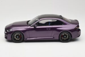 BMW M2 G87 Twilight Purple GT Spirit 1:18 GT946 レジン - 画像 3/6