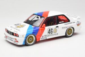BMW M3 E30 #46 R. Ravaglia / E. Pirro WTCC Calder Park 1987 Minichamps 1:18 180872046-O メタル