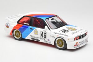BMW M3 E30 #46 R. Ravaglia / E. Pirro WTCC Calder Park 1987 Minichamps 1:18 180872046-O メタル - 画像 6/8