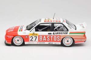 BMW M3 E30 #27 Bigazzi Team S. Soper / A. Hahne 4th Place 24 Hours of Spa 1990 Minichamps 1:18 155902027 メタル - 画像 3/6