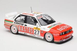 BMW M3 E30 #27 Bigazzi Team S. Soper / A. Hahne 4th Place 24 Hours of Spa 1990 Minichamps 1:18 155902027 メタル - 画像 4/6