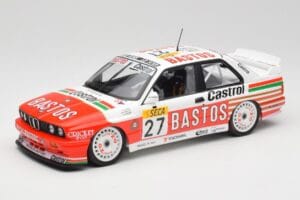 BMW M3 E30 #27 Bigazzi Team S. Soper / A. Hahne 4th Place 24 Hours of Spa 1990 Minichamps 1:18 155902027 メタル