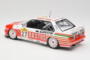 BMW M3 E30 #27 Bigazzi Team S. Soper / A. Hahne 4th Place 24 Hours of Spa 1990 Minichamps 1:18 155902027 メタル - 画像 5/6