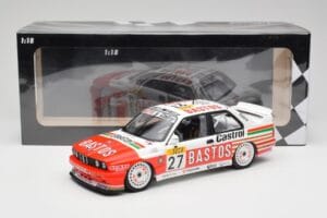 BMW M3 E30 #27 Bigazzi Team S. Soper / A. Hahne 4th Place 24 Hours of Spa 1990 Minichamps 1:18 155902027 メタル - 画像 6/6