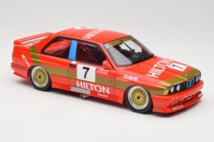 BMW M3 E30 #7 D. Quester 2nd Place Guia Race Macau 1987 Minichamps 1:18 155872007 メタル - 画像 4/6