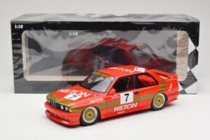 BMW M3 E30 #7 D. Quester 2nd Place Guia Race Macau 1987 Minichamps 1:18 155872007 メタル - 画像 6/6