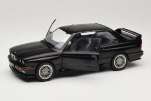 BMW M3 E30 Sport Evo ブラック Solido 1:18 S1801501 メタル - 画像 2/8