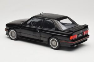 BMW M3 E30 Sport Evo ブラック Solido 1:18 S1801501 メタル - 画像 7/8