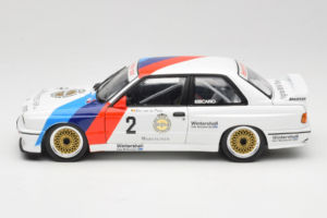 BMW M3 E30 Warsteiner #2 E. van de Poele DTM Champion 1987 Minichamps 1:18 80430396026-O1 メタル - 画像 4/9