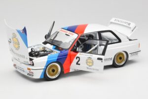 BMW M3 E30 #2 Warsteiner E. van de Poele DTM Champion 1987 Minichamps 1:18 80430396026-O メタル - 画像 2/8