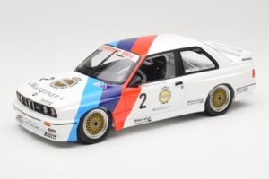 BMW M3 E30 Zackspeed #2 E. van de Poele Champion DTM 1987 Minichamps 1:18 155872002 メタル