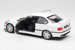 BMW M3 E36 Lightweight ホワイト Solido 1:18 S1803903 メタル - 画像 5/8