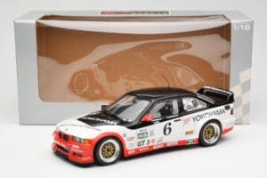 BMW M3 E36 GTR #0 B. Auberlen / M. Simo / P. Cunningham Daytona 24 Hours 1998 UT Models 1:18 39816 メタル - 画像 8/8