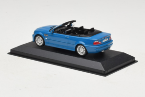 BMW M3 E46 カブリオレ ブルー Minichamps 1:43 BMW015 メタル - 画像 3/4