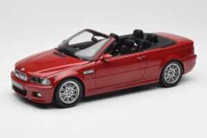 BMW M3 E46 カブリオレ レッド Kyosho 1:18 08505R メタル