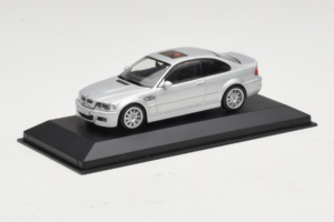 BMW M3 E46 シルバー Minichamps 1:43 BMW013 メタル - 画像 2/4