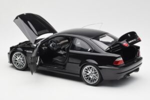 BMW M3 E46 CSL ブラック Kyosho 1:18 80430302736 メタル - 画像 5/8