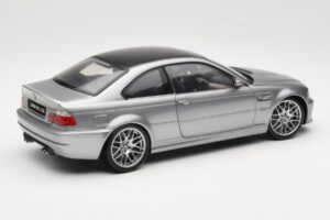 BMW M3 E46 CSL シルバー Kyosho 1:18 08506S メタル - 画像 3/8