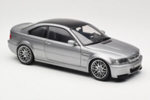 BMW M3 E46 CSL シルバー Kyosho 1:18 08506S メタル - 画像 6/8