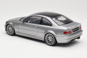 BMW M3 E46 CSL シルバー Kyosho 1:18 08506S メタル - 画像 7/8