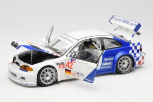 BMW M3 E46 GTR #42 J. Lehto / P. Ekblom ALMS 2001 Minichamps 1:18 100012142 メタル - 画像 2/8