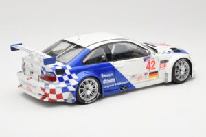 BMW M3 E46 GTR #42 J. Lehto / P. Ekblom ALMS 2001 Minichamps 1:18 100012142 メタル - 画像 3/8