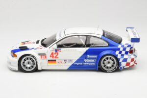BMW M3 E46 GTR #42 J. Lehto / P. Ekblom ALMS 2001 Minichamps 1:18 100012142 メタル - 画像 4/8