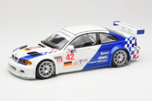 BMW M3 E46 GTR #42 J. Lehto / P. Ekblom ALMS 2001 Minichamps 1:18 100012142 メタル