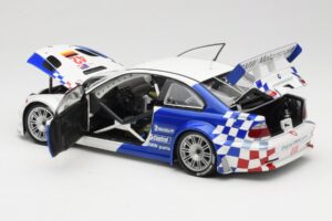 BMW M3 E46 GTR #42 J. Lehto / P. Ekblom ALMS 2001 Minichamps 1:18 100012142 メタル - 画像 5/8