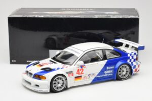 BMW M3 E46 GTR #42 J. Lehto / P. Ekblom ALMS 2001 Minichamps 1:18 100012142 メタル - 画像 8/8