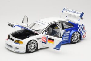 BMW M3 E46 GTR #42 J. Lehto / J. Muller ELMS 2001 Minichamps 1:18 100012192 メタル - 画像 2/8