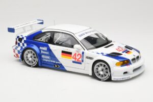 BMW M3 E46 GTR #42 J. Lehto / J. Muller ELMS 2001 Minichamps 1:18 100012192 メタル - 画像 6/8