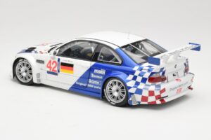 BMW M3 E46 GTR #42 J. Lehto / J. Muller ELMS 2001 Minichamps 1:18 100012192 メタル - 画像 7/8