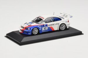 BMW M3 E46 GTR #42 P. Muller / J. Muller / H-J. Stuck / P. Lamy ADAC 24h Nurburgring 2004 Minichamps 1:43 BMW001 メタル - 画像 2/4