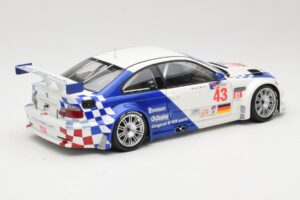 BMW M3 E46 GTR #43 D. Muller ALMS 2001 Minichamps 1:18 100012143 メタル - 画像 3/8