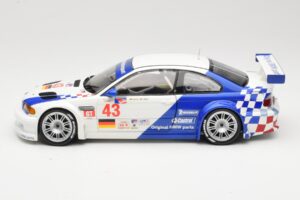 BMW M3 E46 GTR #43 D. Muller ALMS 2001 Minichamps 1:18 100012143 メタル - 画像 4/8