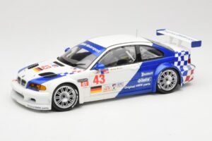 BMW M3 E46 GTR #43 D. Muller ALMS 2001 Minichamps 1:18 100012143 メタル