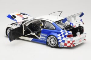 BMW M3 E46 GTR #43 D. Muller ALMS 2001 Minichamps 1:18 100012143 メタル - 画像 5/8