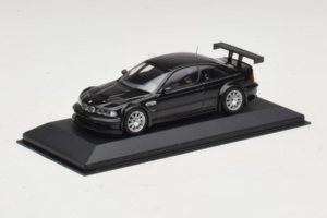 BMW M3 E46 GTR Street ブラック Minichamps 1:43 BMW020 メタル - 画像 2/5