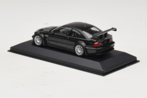 BMW M3 E46 GTR Street ブラック Minichamps 1:43 BMW020 メタル - 画像 3/5