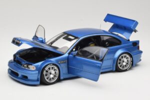 BMW M3 E46 GTR Street ブルー Minichamps 1:18 80430302540 メタル - 画像 2/8