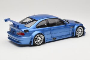 BMW M3 E46 GTR Street ブルー Minichamps 1:18 80430302540 メタル - 画像 3/8