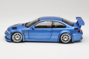 BMW M3 E46 GTR Street ブルー Minichamps 1:18 80430302540 メタル - 画像 4/8