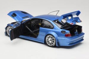BMW M3 E46 GTR Street ブルー Minichamps 1:18 80430302540 メタル - 画像 5/8