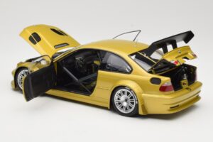 BMW M3 E46 GTR Street Phoenix Yellow Minichamps 1:18 80430309444 メタル - 画像 5/8
