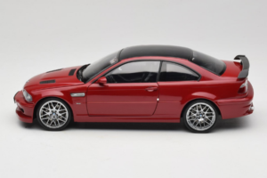 BMW M3 E46 GTR Street レッド Kyosho 1:18 08507R メタル - 画像 4/8