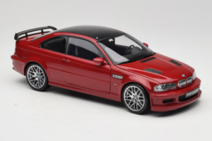 BMW M3 E46 GTR Street レッド Kyosho 1:18 08507R メタル - 画像 6/8