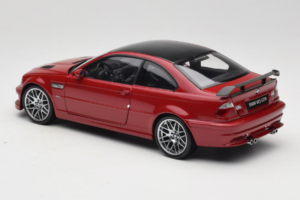 BMW M3 E46 GTR Street レッド Kyosho 1:18 08507R メタル - 画像 7/8