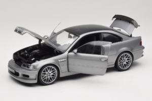 BMW M3 E46 GTR Street シルバーグレー Kyosho 1:18 08507S メタル - 画像 2/8